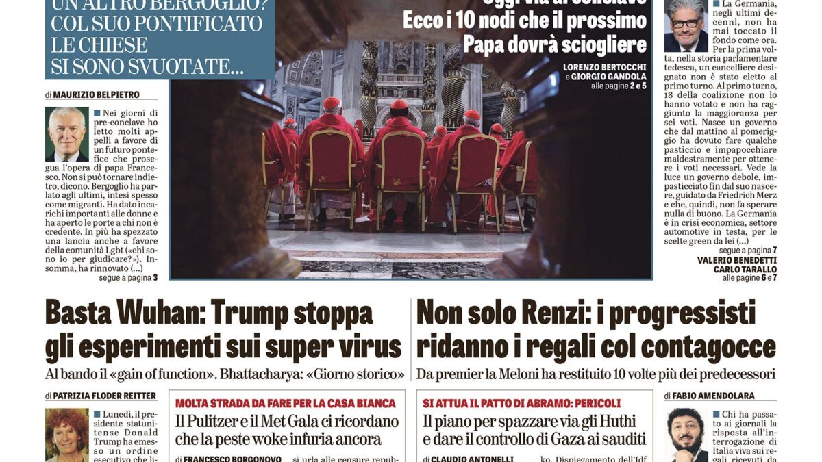 Oggi in edicola
