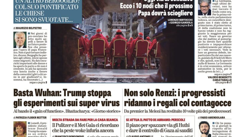 Oggi in edicola