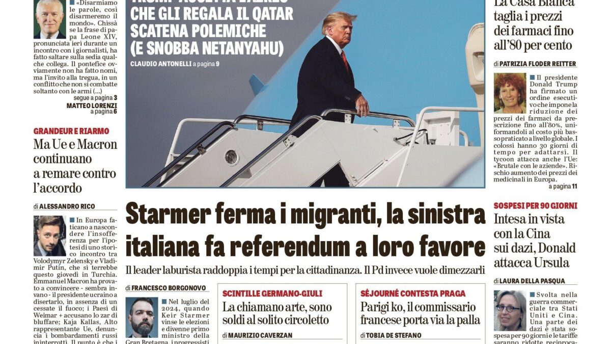 Oggi in edicola
