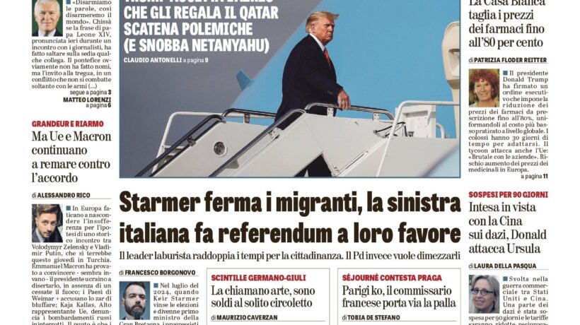 Oggi in edicola