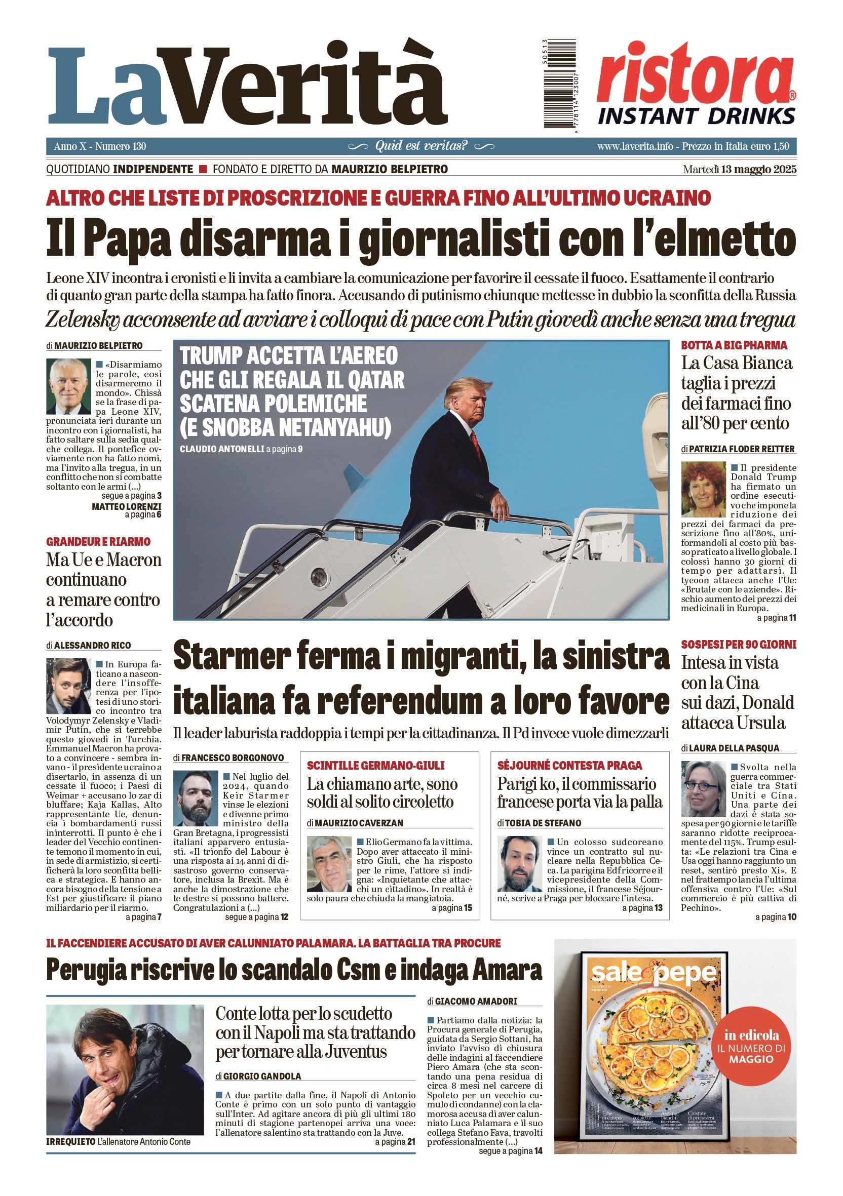 Oggi in edicola