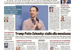 Oggi in edicola