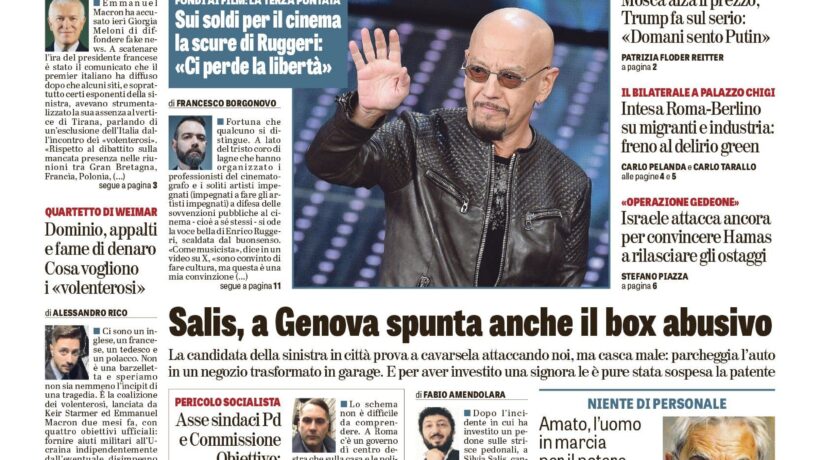 Oggi in edicola