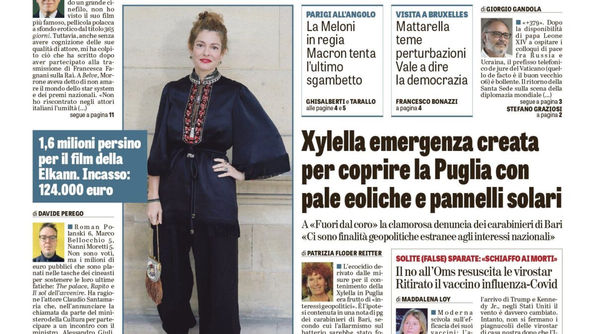 Oggi in edicola