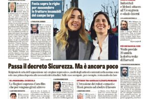 Oggi in edicola