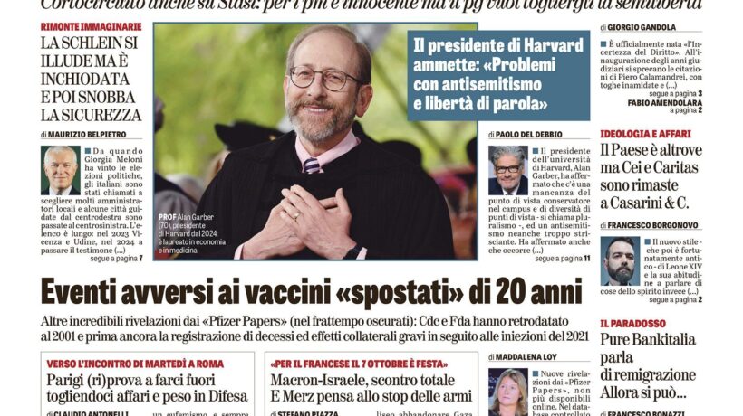 Oggi in edicola