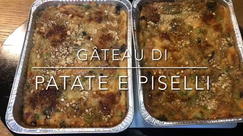 Cuciniamo insieme: il gateau coi piselli