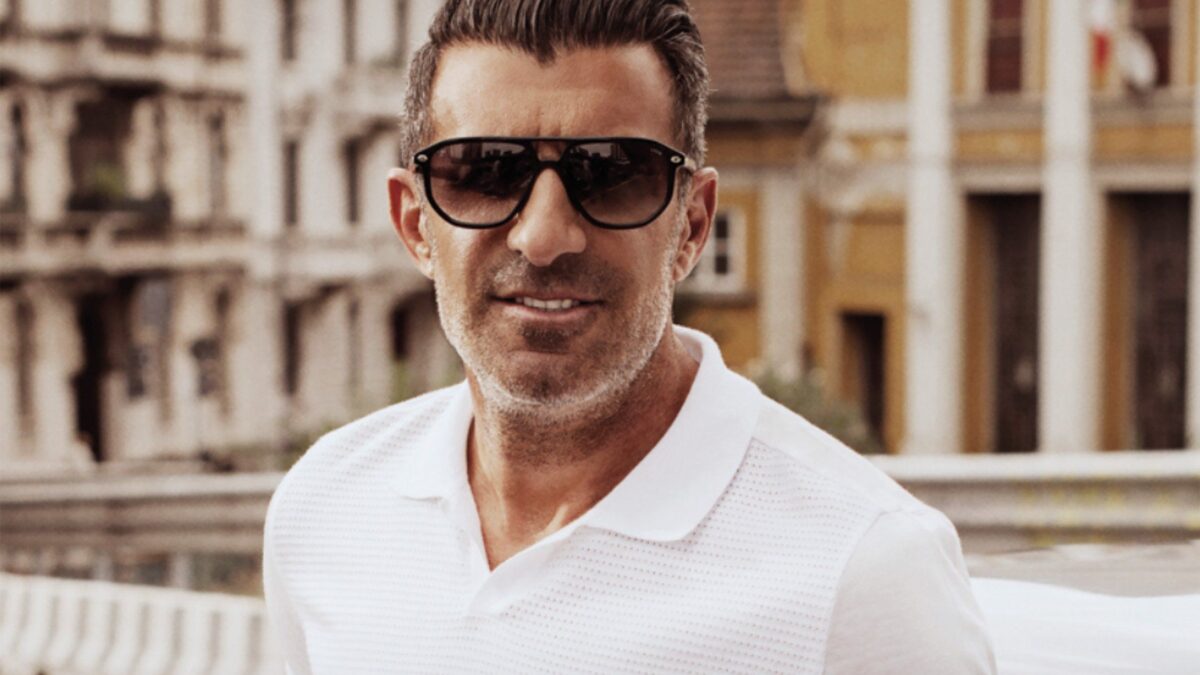 Luís Figo: «Con Lozza celebro gli occhiali made in Italy»