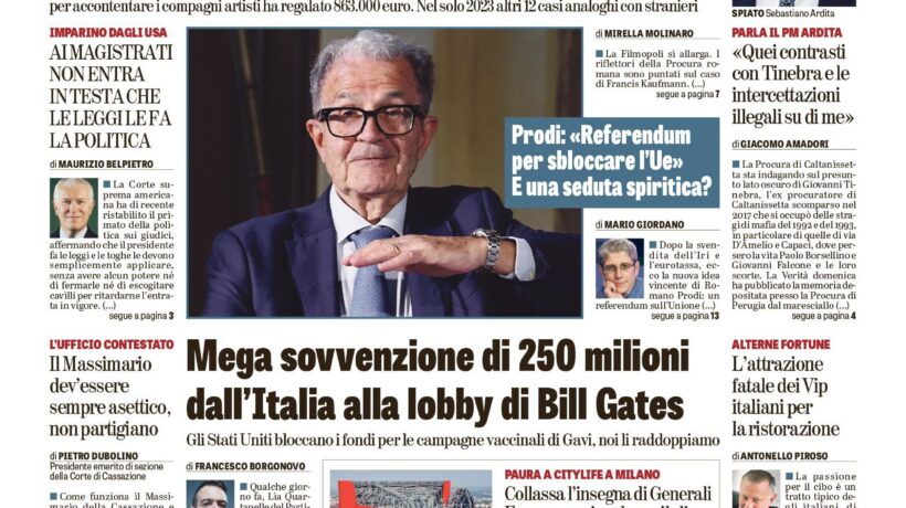 Oggi in edicola