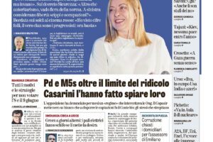 Oggi in edicola