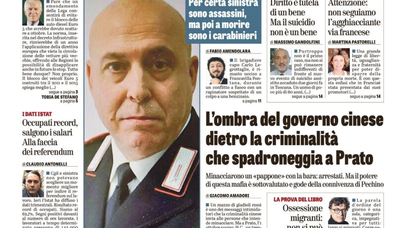 Oggi in edicola