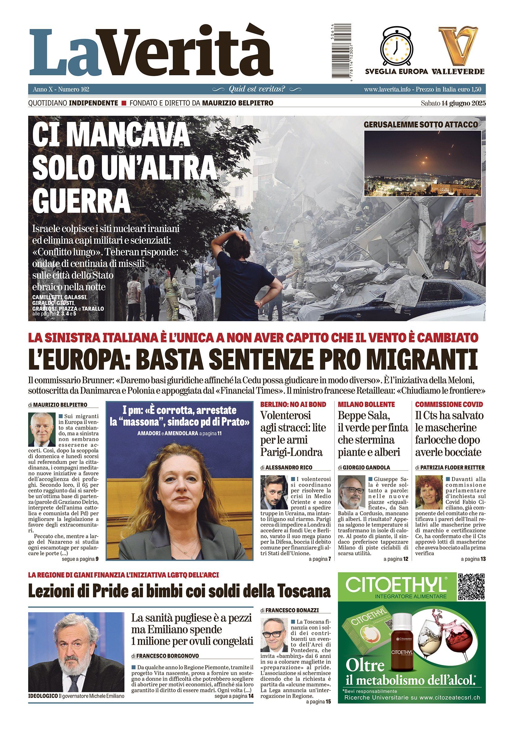 Oggi in edicola