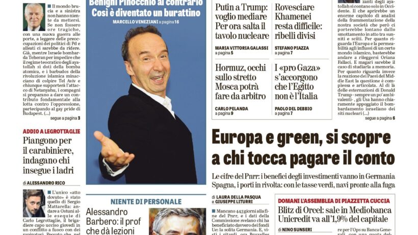Oggi in edicola