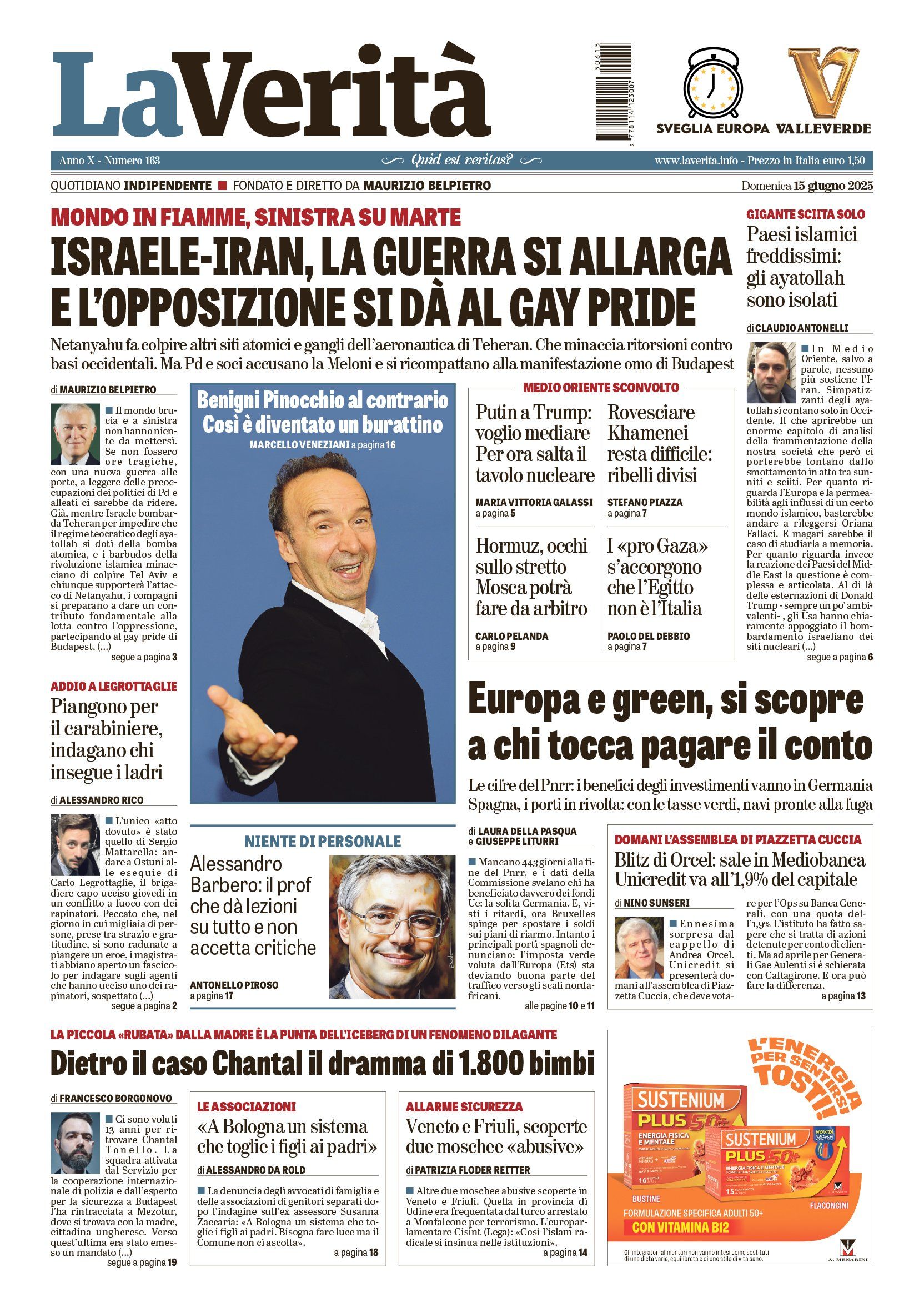 Oggi in edicola