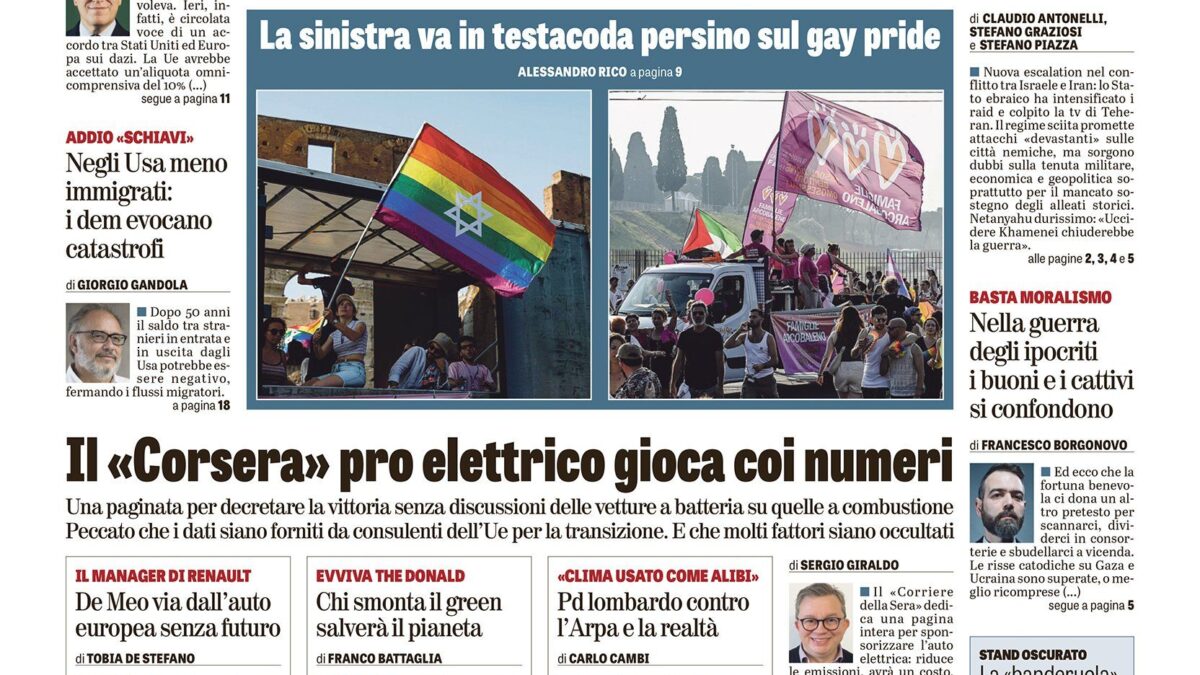 Oggi in edicola