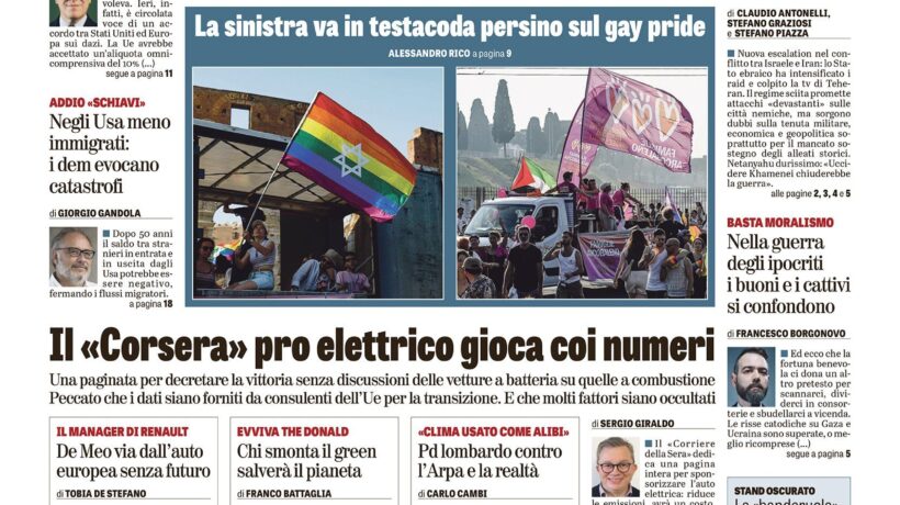 Oggi in edicola