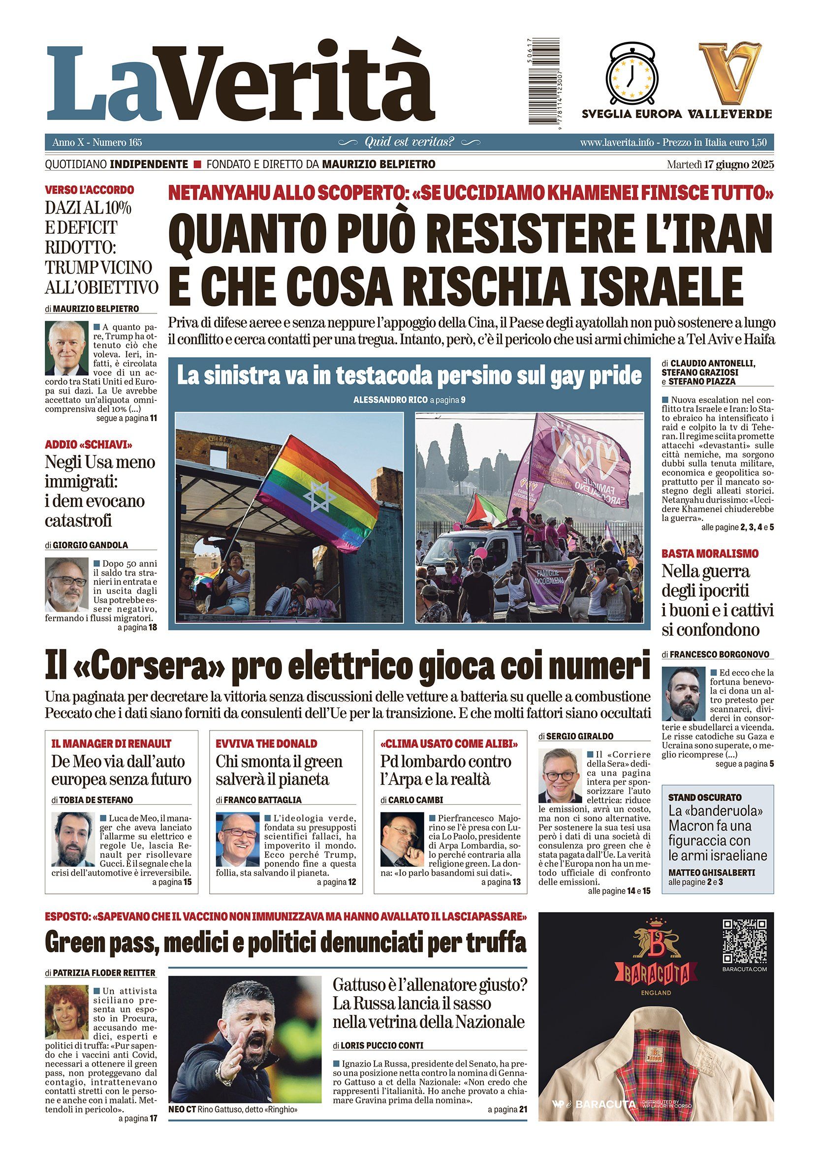 Oggi in edicola