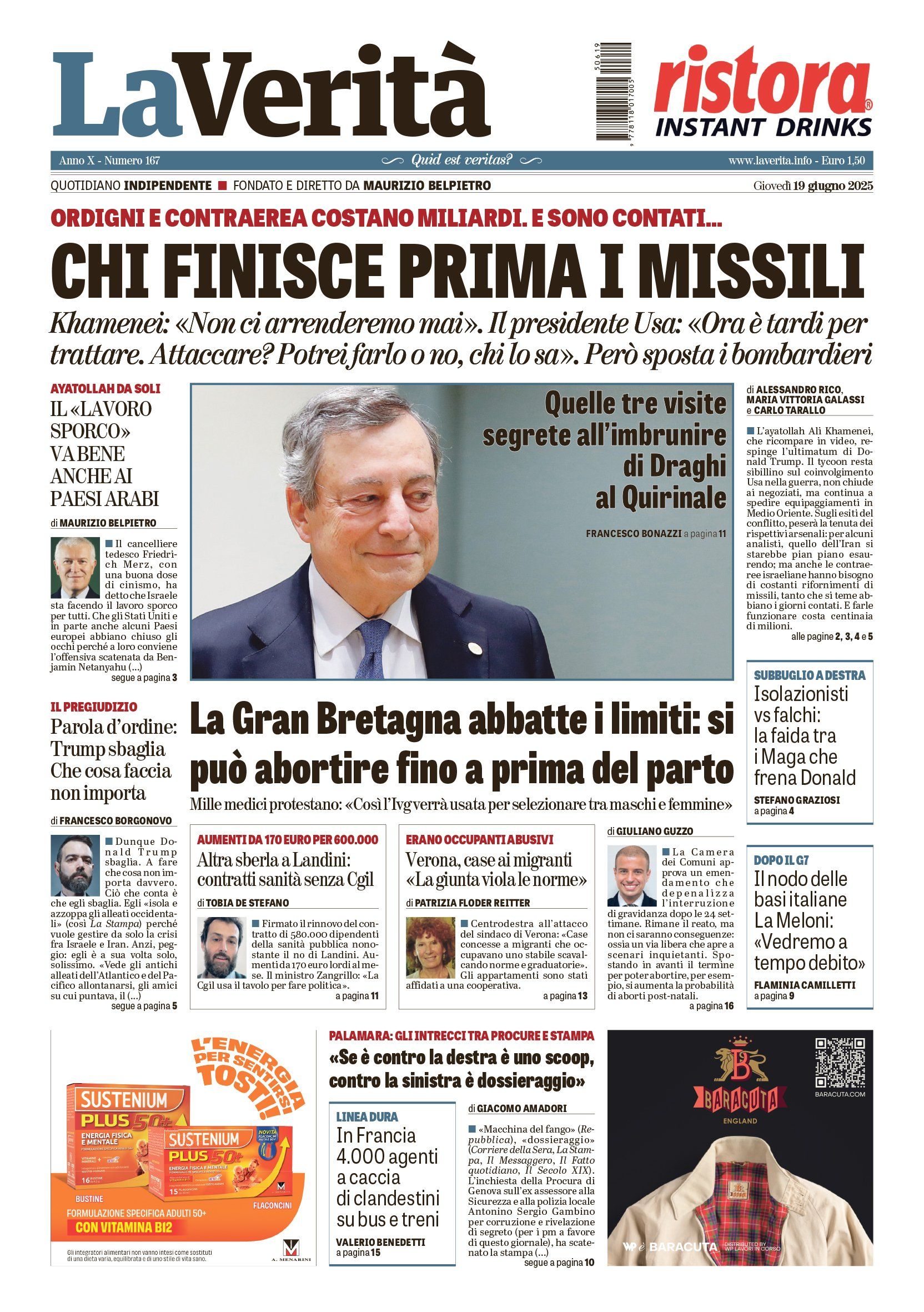 Oggi in edicola