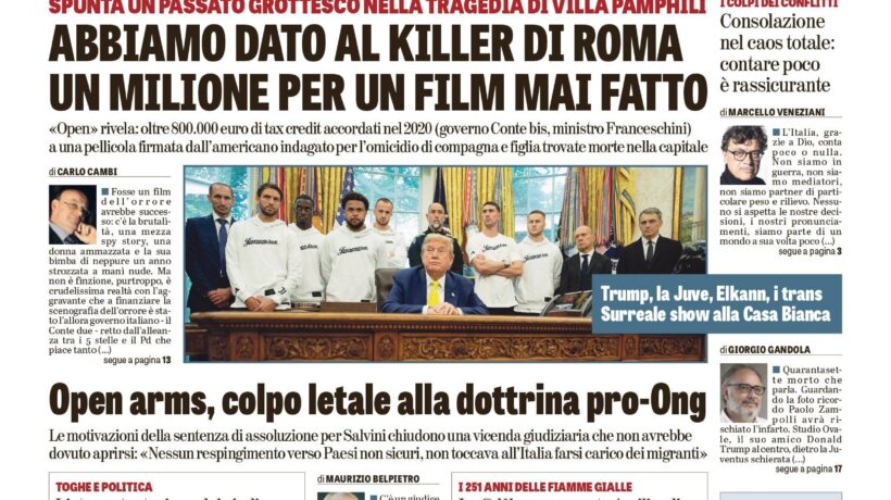 Oggi in edicola