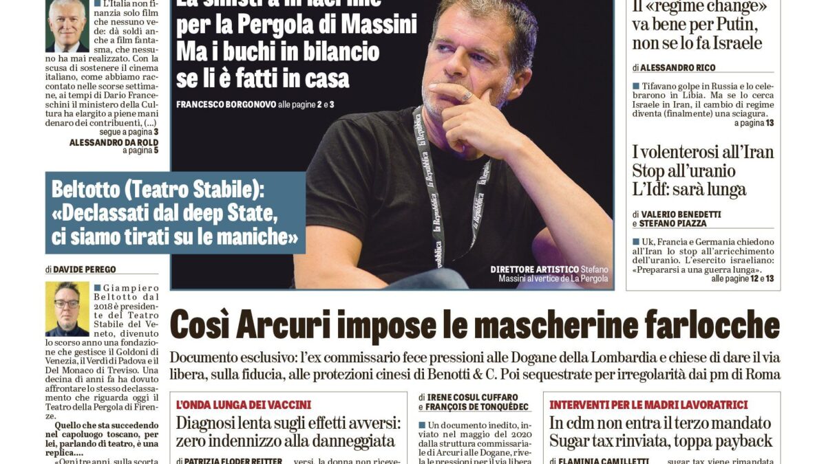 Oggi in edicola