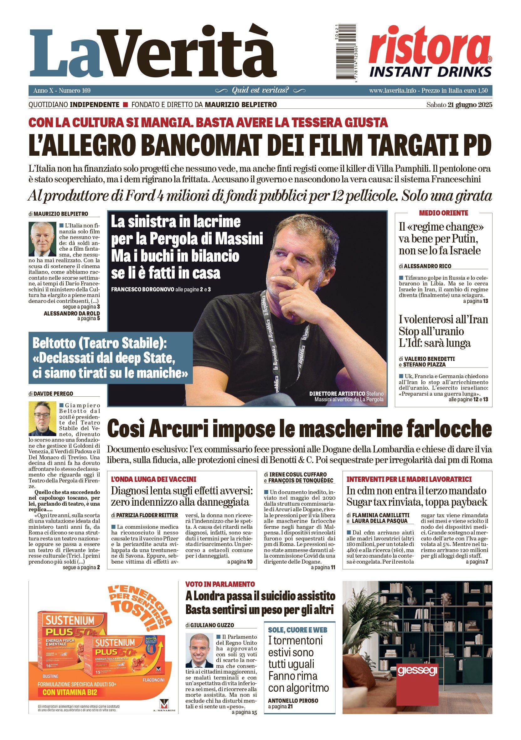 Oggi in edicola