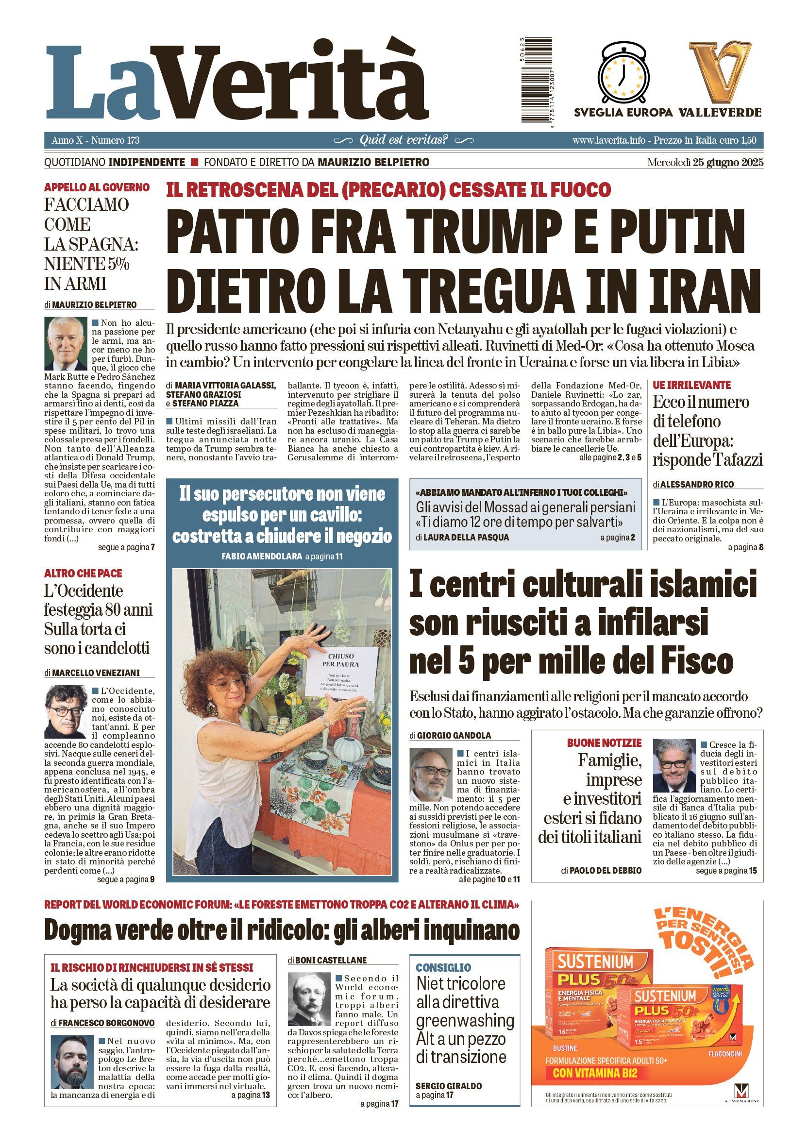 Oggi in edicola