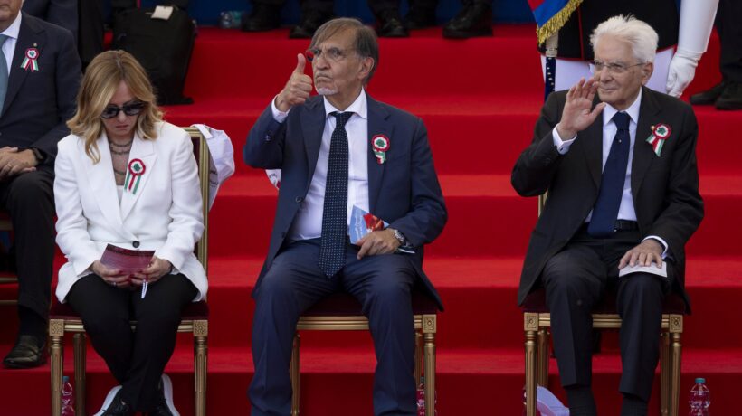 La Russa: «È il 2 giugno la vera festa capace di unire tutti gli italiani»