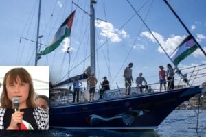 A Gaza Greta fa finta di essere l’ostaggio