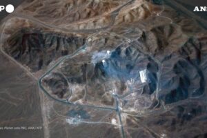 Il sito nucleare iraniano di Fordo dopo gli attacchi Usa