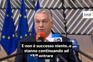 Migranti, Orbán: «Gli Stati dell’Ue devono ribellarsi. Politiche comunitarie inefficaci»