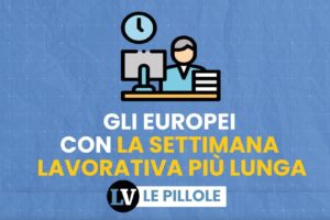 Gli europei con la settimana lavorativa più lunga