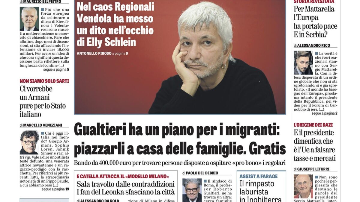 Oggi in edicola