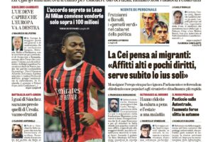 Oggi in edicola