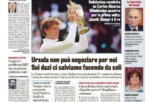 Oggi in edicola