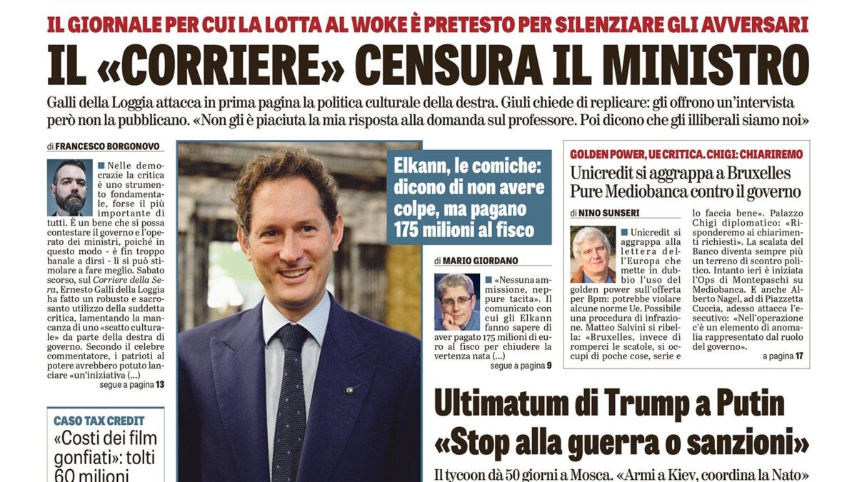 Oggi in edicola