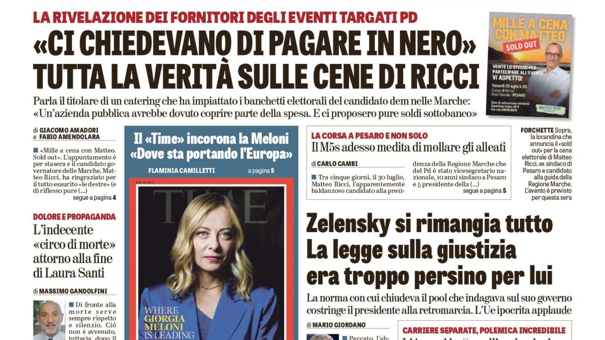 Oggi in edicola