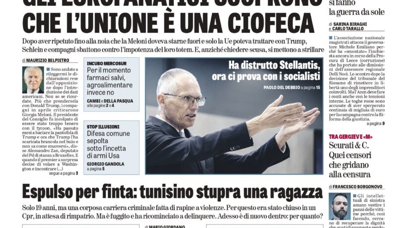 Oggi in edicola