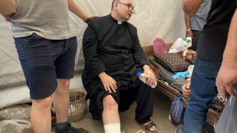Israele colpisce la chiesa cattolica di Gaza
