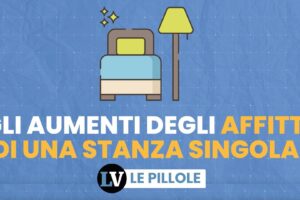 Gli aumenti degli affitti di una stanza singola