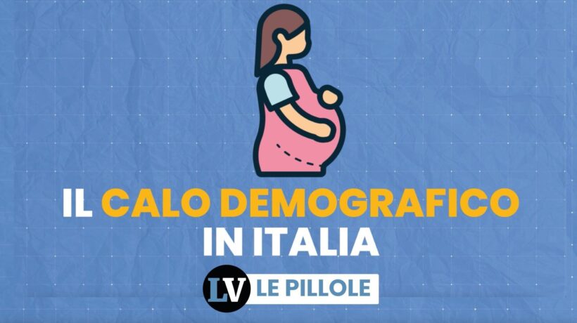 Il calo demografico in Italia