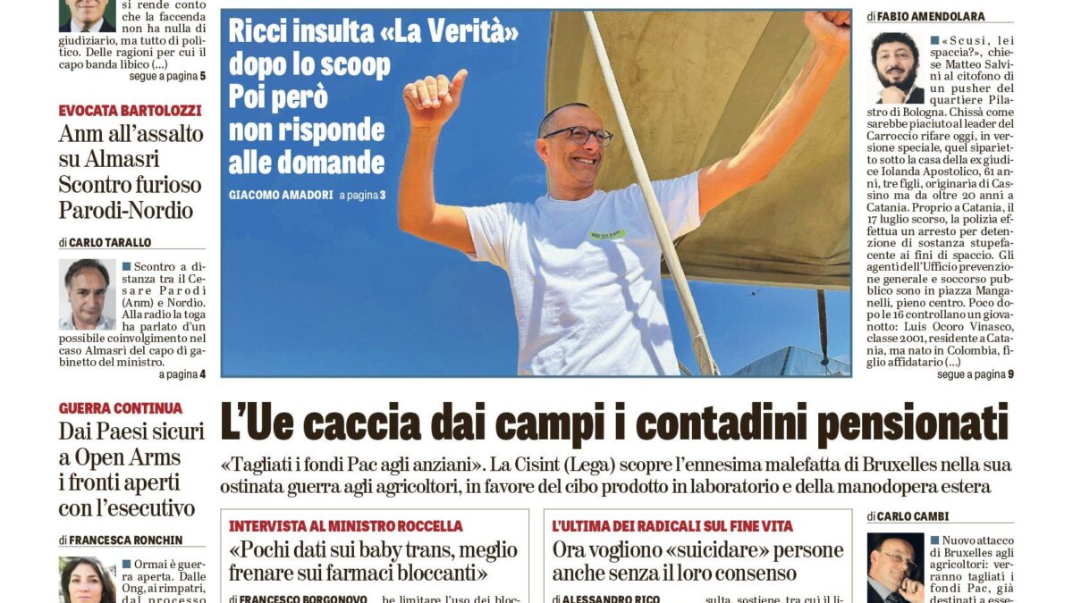 Oggi in edicola
