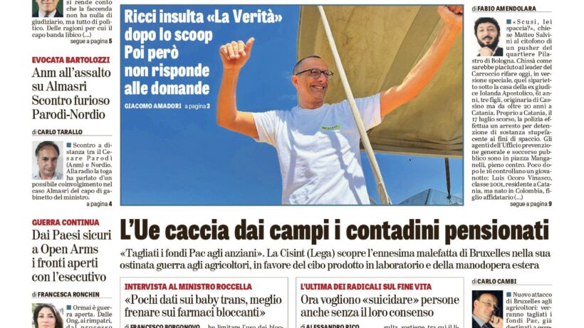 Oggi in edicola