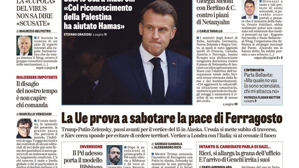 Oggi in edicola