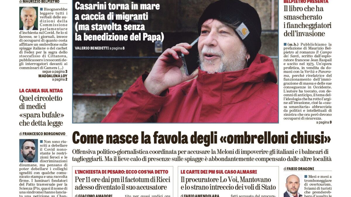 Oggi in edicola