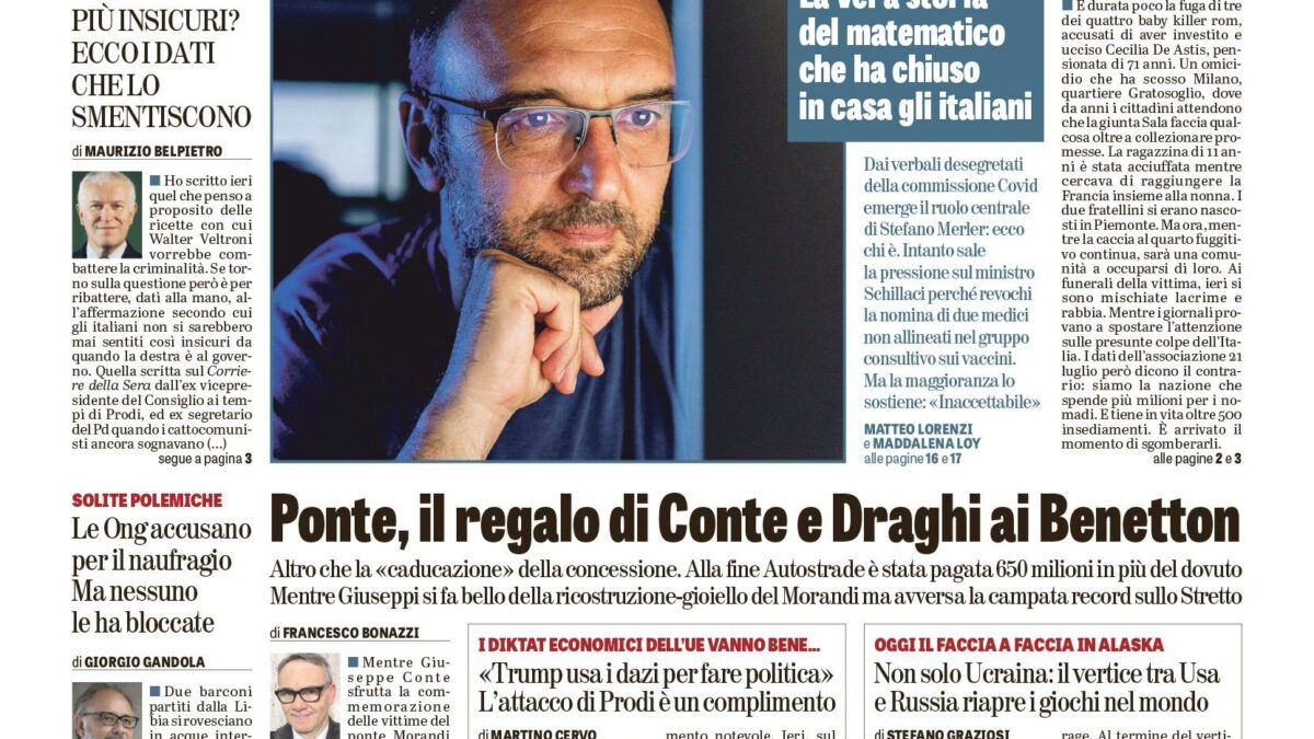 Oggi in edicola