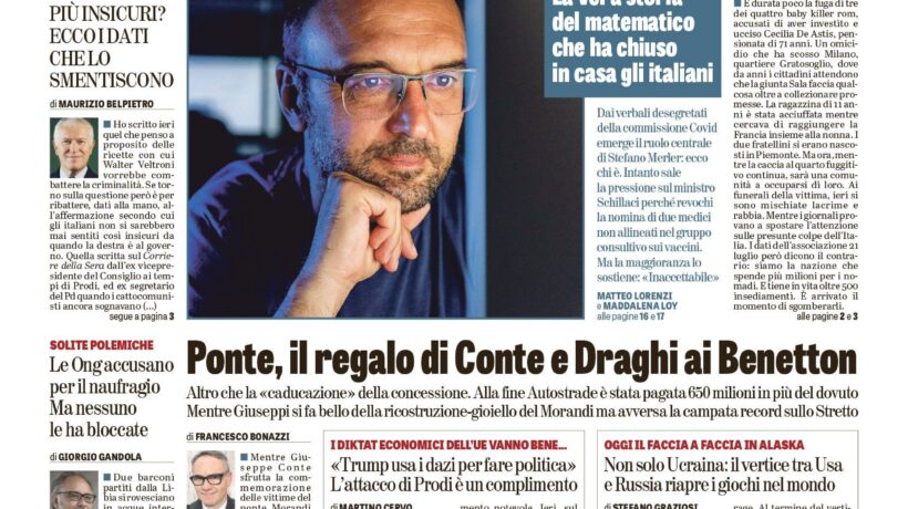 Oggi in edicola