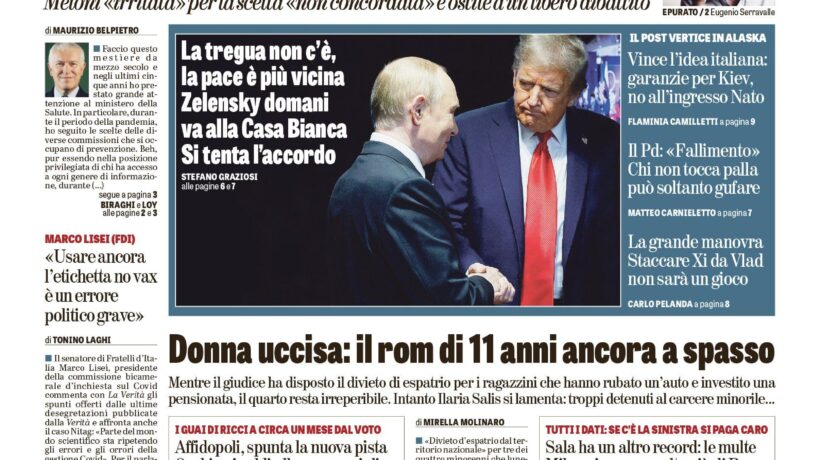 Oggi in edicola
