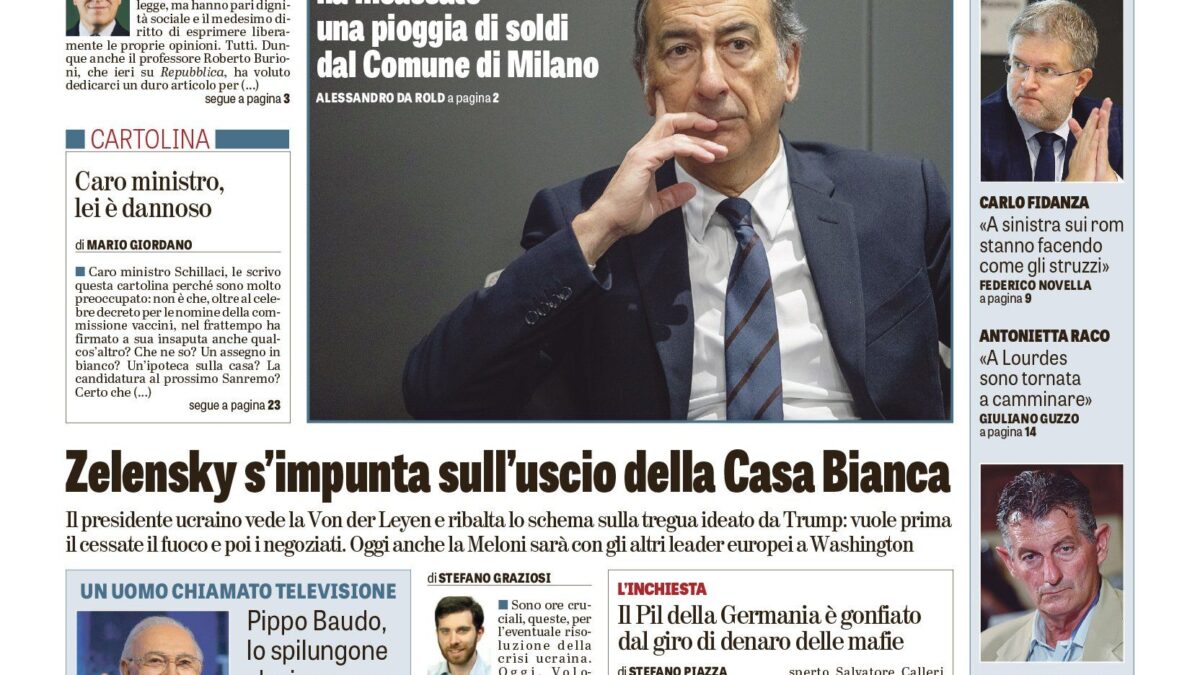 Oggi in edicola