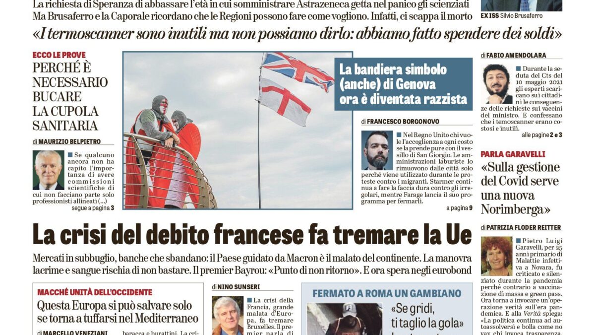 Oggi in edicola