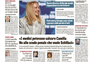 Oggi in edicola